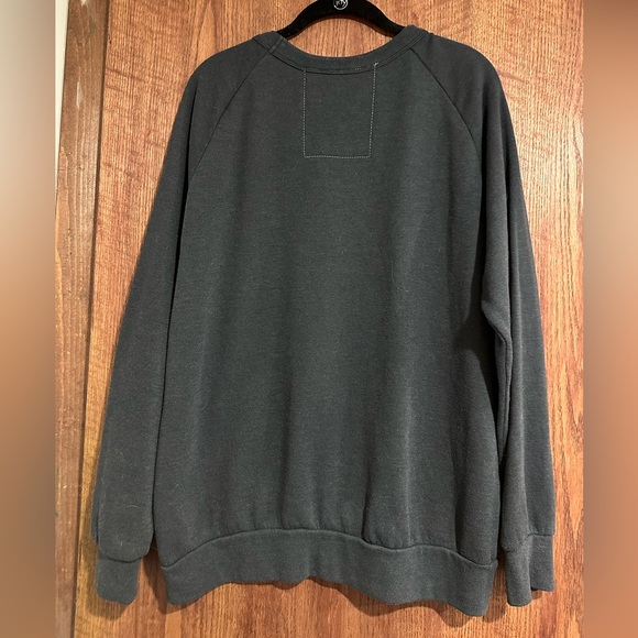 Aviator Nation bolt charcoal grey sweatshirt - Picture 2 of 3